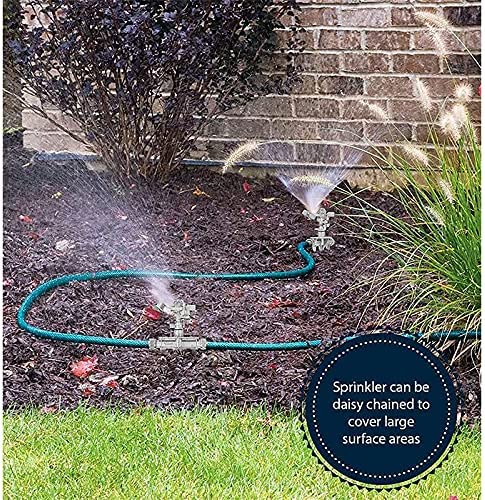 
                  
                    Aspersor de césped de agua de impacto ajustable para patio y jardín
                  
                