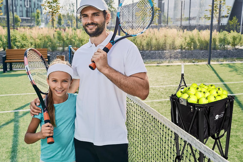 
                  
                    Carrito para pelotas de tenis profesional de servicio pesado
                  
                