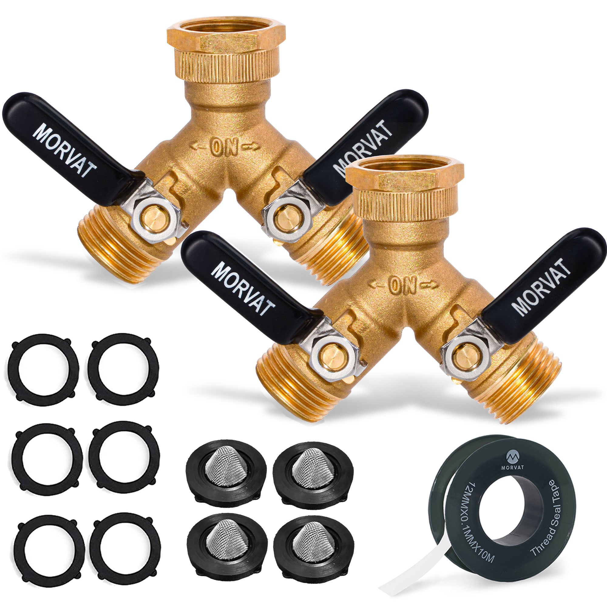 Morvat Garden Hose Splitter - Thumbnail 2