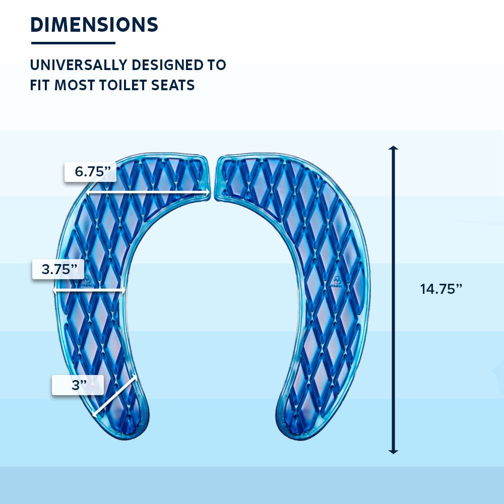 
                  
                    Morvat Washable Adhesive Gel Toilet Seat Cover, Multiple Colors & Sizes
                  
                