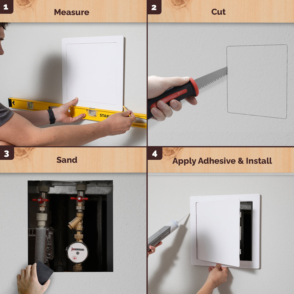 
                  
                    Morvat Access Panel with Door for Drywall & Ceiling
                  
                