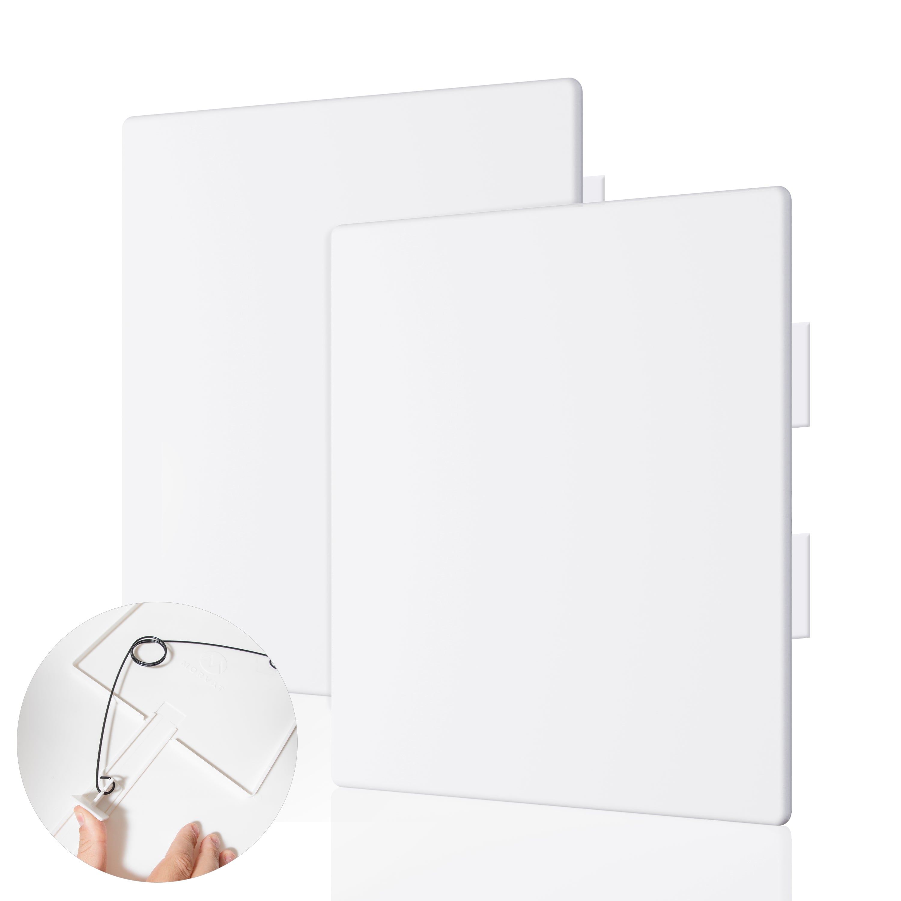 Drywall Adjustable Spring Access Panel for Wires, Pipes | Morvat