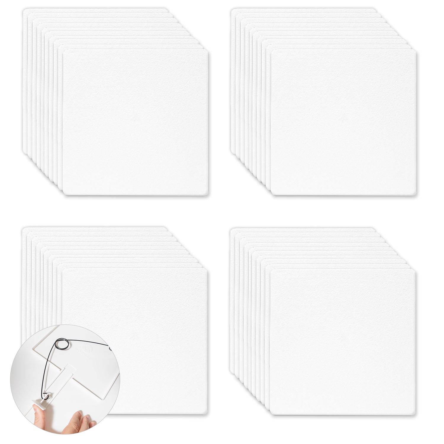 Drywall Adjustable Spring Access Panel for Wires, Pipes | Morvat