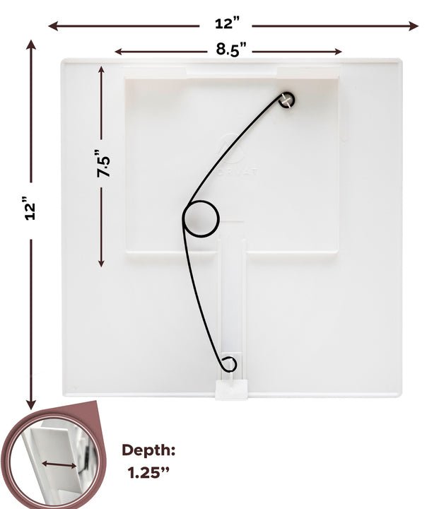 
                  
                    Morvat 12x12 Adjustable Spring Access Panel for Drywall & Ceiling
                  
                