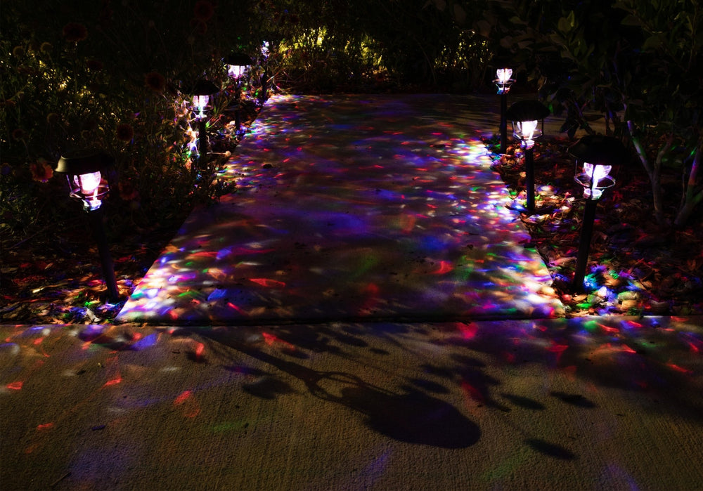 
                  
                    Color Changing Stainless Steel Solar Pathway Lights, 8 Pack
                  
                