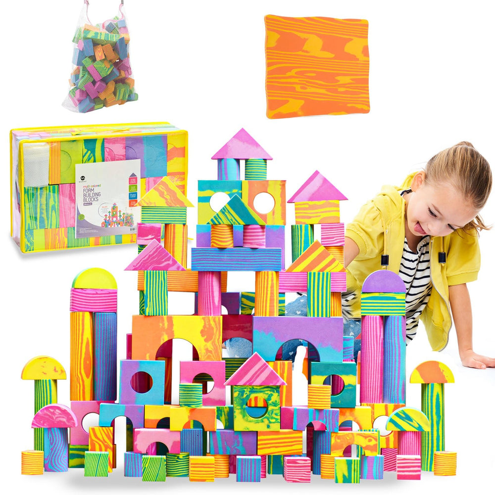 
                  
                    Colorful Soft EVA Foam Building Blocks for Children, Non Toxic & BPA Free
                  
                